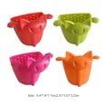 thumbnail image 1 of stanreset Creatively Cat-shaped Tea Infuser Strainer Mug Strainers Hanging Drinking Accessories Kitchenware Wide Application Orange 1, 1 of 6