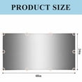 thumbnail image 3 of Grey Ombre Fluorescent Light Covers, Gray White Gradient Modern Abstract Art Magnetic Light Covers for Ceiling Lights, Fluorescent Ceiling Shade Filters for Classroom Bedroom Office 4x2Ft x 1PCS, 3 of 8