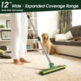 thumbnail image 3 of Carpet Rake for Pet Hair Removal - 60" Adjustable Long Handle Carpet Rake, 3 in 1 Reusable Pet Hair Removal Tool Kit, Cat Dog Fur Rakes Scraper Carpet Broom for Carpets, Rugs, Mats, 3 of 7