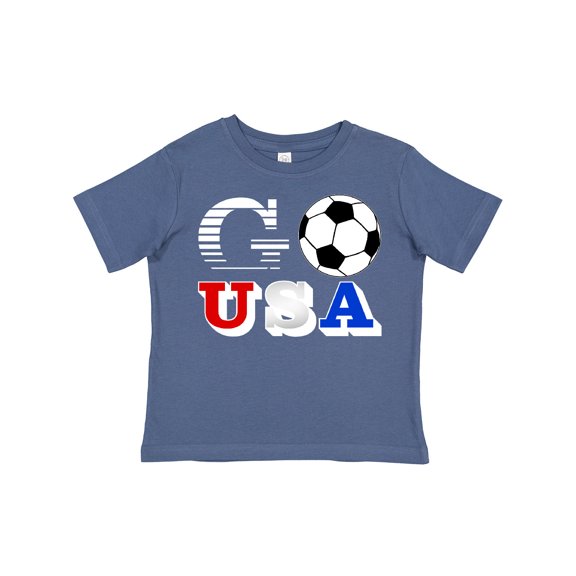 Inktastic Go, USA Soccer, Football Boys or Girls Toddler T-Shirt