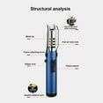thumbnail image 7 of HDWUEN Lightsaber Lighter,Long Lighters Jet Flame Torch,Stove Lighter for Camping,Candle,BBQ,Blue, 7 of 7