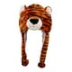 thumbnail image 5 of Lindo sombrero de animal de dibujos animados, sombrero de fiesta, sombrero de disfraz, orejeras, sombrero de peluche, gorro para selfies Tigre, 5 of 9