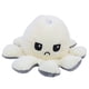 thumbnail image 2 of Pulpo de peluche reversible de doble cara, juguete para bebé (gris y beige), 2 of 14
