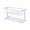 White, variant on TIELUTT Japanese Style Double Layer Drain Rack Sponge Storage Rack Pool Storage Supplies Drain Rack Two Tier Dish Drying Rack Kitchen Wall Rack Dry Rack in Dish Drainer Dish Dry Rack over The