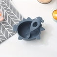 thumbnail image 1 of Baby-Safe Dinosaur-Shaped Silicone Bowl & Spoon - BPA-Free Tableware for Feeding Time!, 1 of 4