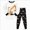 A67-White, variant on Gibobby Boy Outfits Fall Winter Printed Cute Printed Long Sleeve Outwear Clothing Sets 1T 2T 3T 4T Toddler Boys Outfit Sets(6-7 Years,Red)