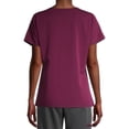 thumbnail image 3 of Scrubstar Women's Solid V-Neck Scrub Top, 3 of 6