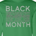 thumbnail image 4 of Inktastic Black History Month Occupations and Identities Long Sleeve T-Shirt, 4 of 5