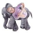 thumbnail image 1 of Juguetes de almohada para elefantes de peluche de gran tamaño, 1 of 5