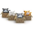 thumbnail image 1 of Mini Creative Eggshell Cat 4 Pieces Set Decoration Micro Cake Decoration Car Interior, 1 of 5