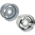 thumbnail image 2 of GM Dual Pattern Chrome 15x5 Rally Wheel, 4.5 Inch-4.75 Inch, 2 of 8