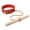 A, variant on Dog Speed Control Device for Outdoor Walking, Effective Behavior Correction Training Tool with Adjustable Collar and Wooden Stick, Safe Anti-Pulling Leash System for Small Medium Large Dogs