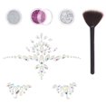 thumbnail image 1 of Kit de gemmes de visage à paillettes iridescentes, 1 of 5
