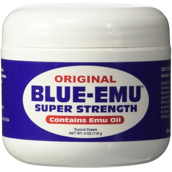 Blue-Emu Original Super Strength Emu Oil 4 oz (Pack of 3)