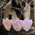thumbnail image 4 of TOOPTY 3-Piece Ghost Decoration Set, LED Light-Up Outdoor Props for Lawn and Garden, 4 of 5