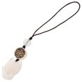 thumbnail image 1 of Here's a refined and engaging product description for your **Fox Shaped Phone Pendant Charm with Natural Agate**:\n\n \n\n**Fox Shaped Phone Pendant, 1 of 5