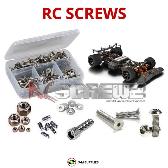 RCScrewZ Stainless Steel Screw Kit xra071 for Team XRAY GTXE 1/8th #350600 RC Car | SET