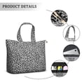 thumbnail image 2 of 22 Inch Oversized Travel Bag Lightweight Canvas Weekender Duffel with Multi Pockets, Animal Print, 2 of 5