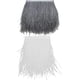 thumbnail image 1 of 2x disfraz de flecos, costura artesanal, decoración Blanco Gris Claro, 1 of 9