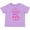 Lavender, variant on Inktastic Sassy Since Birth, Sassy, Sassy Girl, Arrow, Hearts Girls Toddler T-Shirt