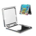 thumbnail image 1 of Zufioo SpongeBob SquarePants for Portable Pocket Makeup Mirror, Foldable Handheld Magnifying Beauty Mirror Suitable for Wallet Handbag for Women-Square, 1 of 9