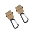 thumbnail image 3 of 2 uds. Ganchos para cochecitos de bebé, gancho para cochecito, ganchos universales para compras, organizador de cochecitos, ganchos para carrito de Piel Hugo Manos, 3 of 9