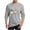 #076-Gray, variant on Mineart Men's Long Sleeve Crew Neck Shirts Tops Featuring Halloween Print for Costume Events and Casual Daily Wear