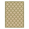 thumbnail image 2 of Unique Loom Outdoor Trellis Collection Area Rug - Moroccan (7' 1" x 10' Rectangle Beige and Olive/Beige), 2 of 6