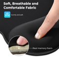 thumbnail image 4 of Mouse Pad Ergonómica EooCoo con Espuma con Memoria 24 x 21 cm, 4 of 9