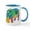 White/Blue Inside, variant on CafePress - Best HIPPO In Many Colors Mug - 11 oz Ceramic Mug - Novelty Coffee Tea Cup