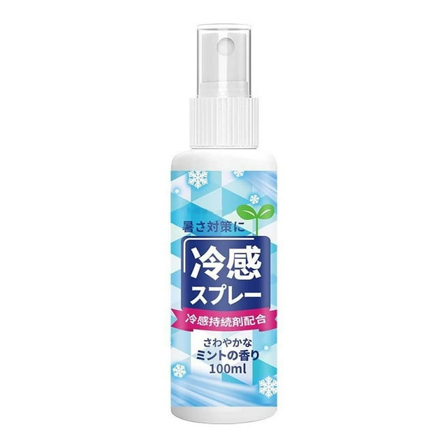 Cooling Spray, Rapid Cooling, 100ml, Portable, Safe for All Skin Types