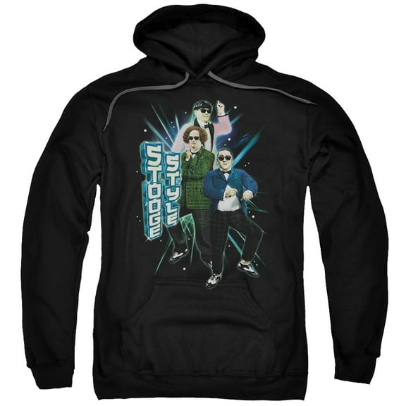 Three Stooges - Stooge Style - Pull-Over Hoodie - Large