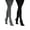 Charcoal/Black, variant on Womens 2 Pair Pack Fleece Lined Tights