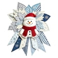 thumbnail image 4 of Guodhu Complete Quilted Christmas Door Hanger DIY Set with Pre-Cut Fabric Pieces for Holiday Home Decor(Snowman), 4 of 6
