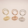 thumbnail image 4 of huanledash 10Pcs Memo Holders Compact Geometric Round Small Size Table Card Holders Home Supply, 4 of 8