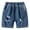 Z-Blue837, variant on SonxaHe Toddler Boys' Denim Shorts Elastic Waist Loose Cargo Shorts with Pockets Kids Stylish Cozy Retro Jeans Blue,Size 2-3 Y