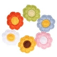 thumbnail image 1 of Moño de flores para perro Bling Bling 24 piezas de lazos para el pelo banda de goma con flores para mascotas, 1 of 12