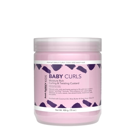 Aunt Jackie's Girls Baby Girl Curls Curling & Twisting Custard, 15 oz
