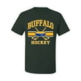 thumbnail image 2 of Wild Bobby City of Buffalo Hockey Fantasy Fan Sports Men's T-Shirt, Forest Green, 4X-Large, 2 of 5