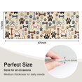 thumbnail image 5 of Paw Prints and Bones Kitchen Rug Mat,Kitchen Runner Rugs Non Skid Washable,Decorative Kitchen Floor Mats for Kitchen,Sink,Laundry,17"X47", 5 of 5