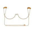thumbnail image 3 of Accesorios de Cadenas para el Cuerpo Hugo Oro Cadenas corporales, 3 of 8