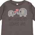 thumbnail image 4 of Inktastic My Grandad Loves Me Boys or Girls Long Sleeve Toddler T-Shirt, 4 of 5