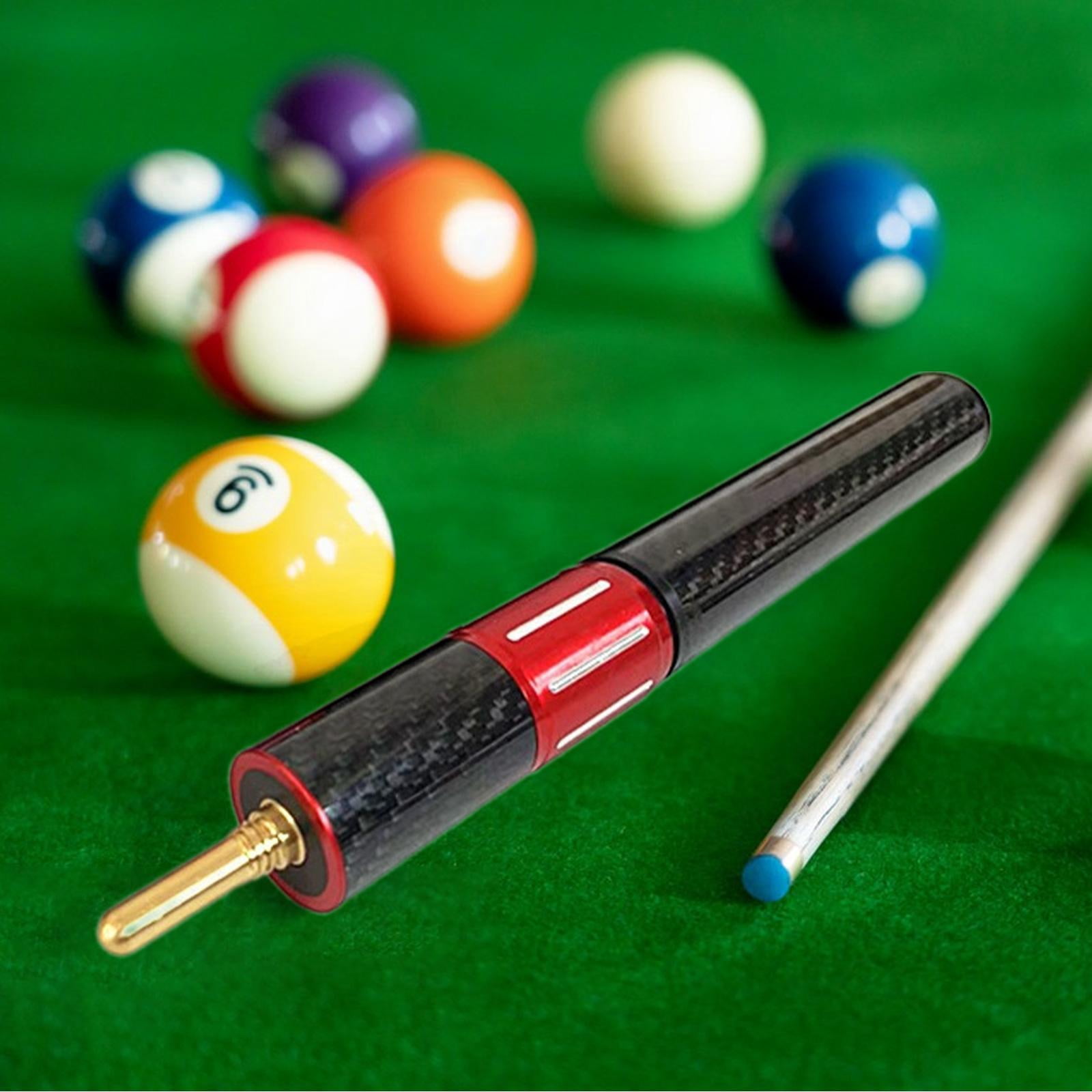 DimyFew Billiard Cue Extension Pool Cue Extender Retractable Cue Rod Extension Billiards 9inch