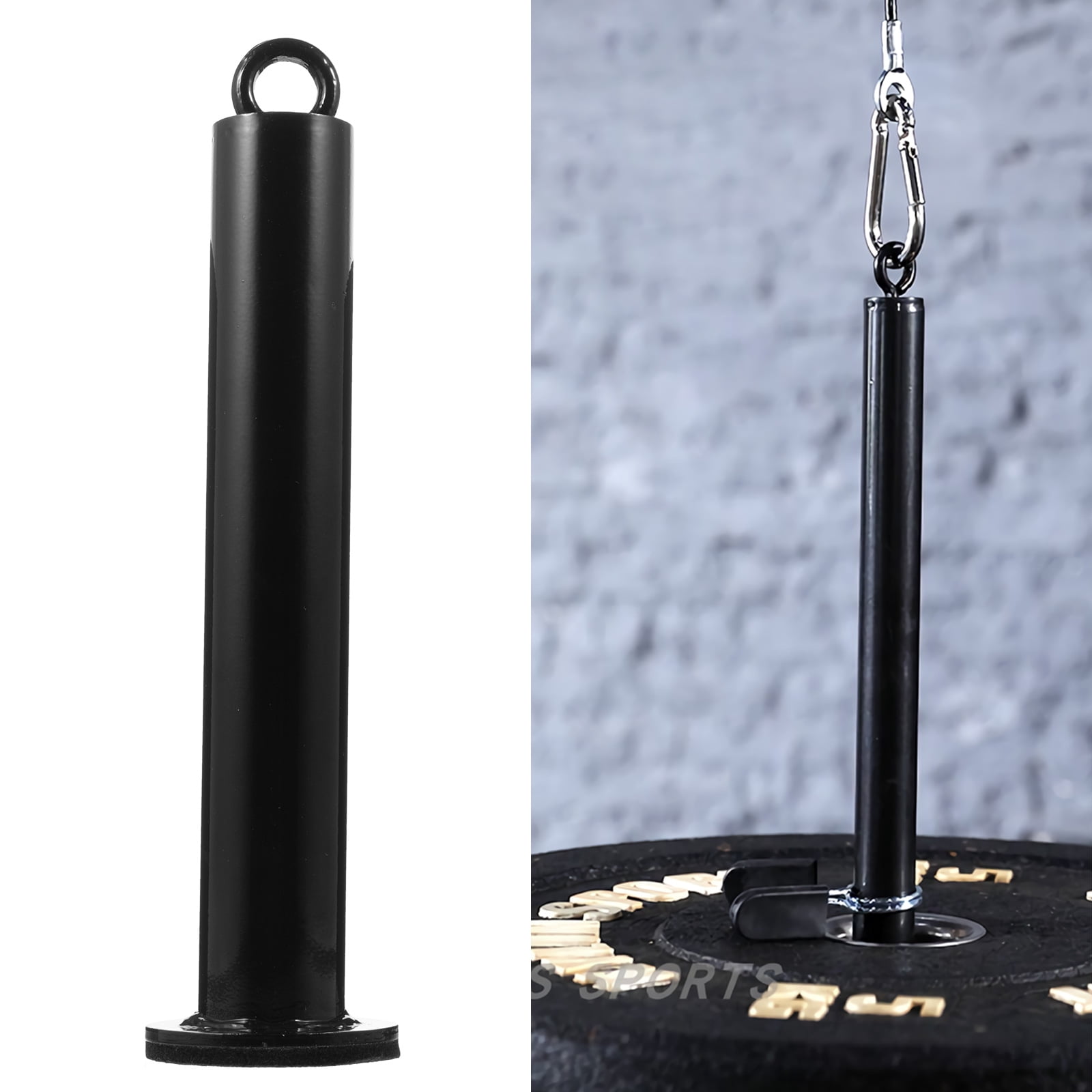 RENACLIPY Fitness Equipment Barbell Holder Rack Attachment Black Weight Lifting Rack