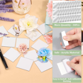 thumbnail image 4 of 30 PCS Acrylic Mini Mirror Tiles Self Adhesive, 2 Inches Square High-Definition Tiny for Crafts 5x5cm, 4 of 4
