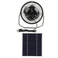 thumbnail image 2 of Solar Car Fan,Solar Panel Fan 2.5W Solar Powered Fan Solar Panel Powered Fan Multi-Functional, 2 of 14