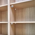 thumbnail image 3 of Phenofice 50Pcs Clear Shelf Brackets for Home Use Strong PVC and Stainless Steel Construction, 3 of 8