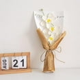 thumbnail image 5 of Xiao Hua Ramo de flores de ganchillo, ramo de flores de punto hecho a mano, orquídea de ganchillo, flores artificiales para el Día de la Madre, cumpleaños, boda, regalo del Día del Maestro, 5 of 5