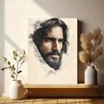 thumbnail image 6 of Qisvanset 12x16 Inch Framed Canvas Wall Art Psalm Vintage Neutral Faith Quote Nursery Apartment Wall Art, 6 of 8