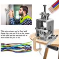 thumbnail image 2 of Electric Wire Stripper Manual Wire Stripping Tool Copper Cable Peeling Machine with Crank with Electric Drill for 2-24mm Wire ,Easy to Operate, 2 of 6